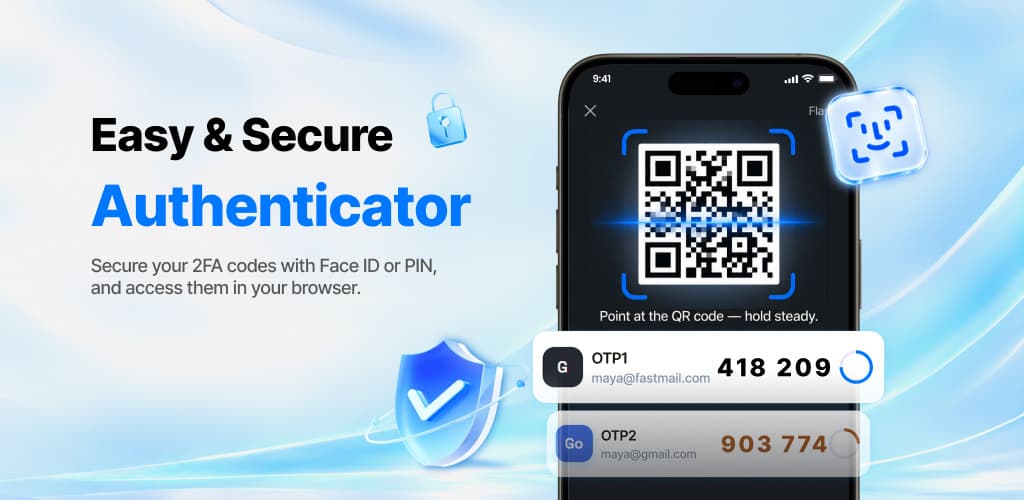 Vaultmio: Authenticator banner