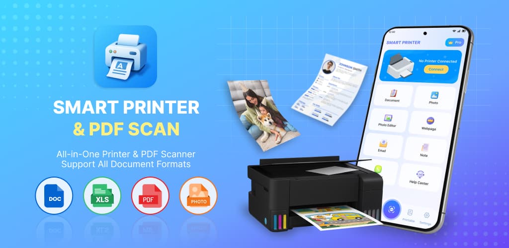 Smart Printer App & PDF Scan banner